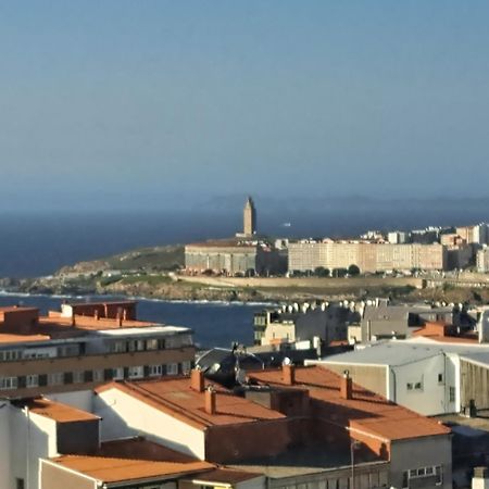Encantador Y Con Vistas Al Mar La Coruña Esterno foto