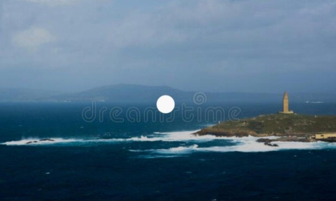 Encantador Y Con Vistas Al Mar La Coruña Esterno foto