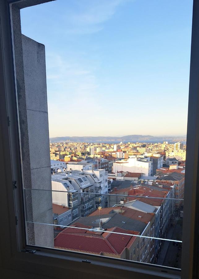 Encantador Y Con Vistas Al Mar La Coruña Esterno foto